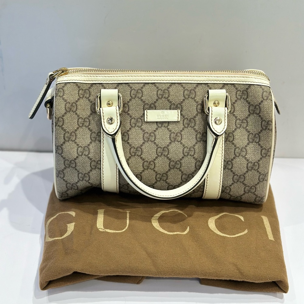 GUCCI Boston cloth mini bag
